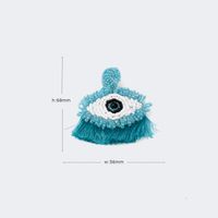 Evil Eye Pierced Earrings | Vooglam.com 