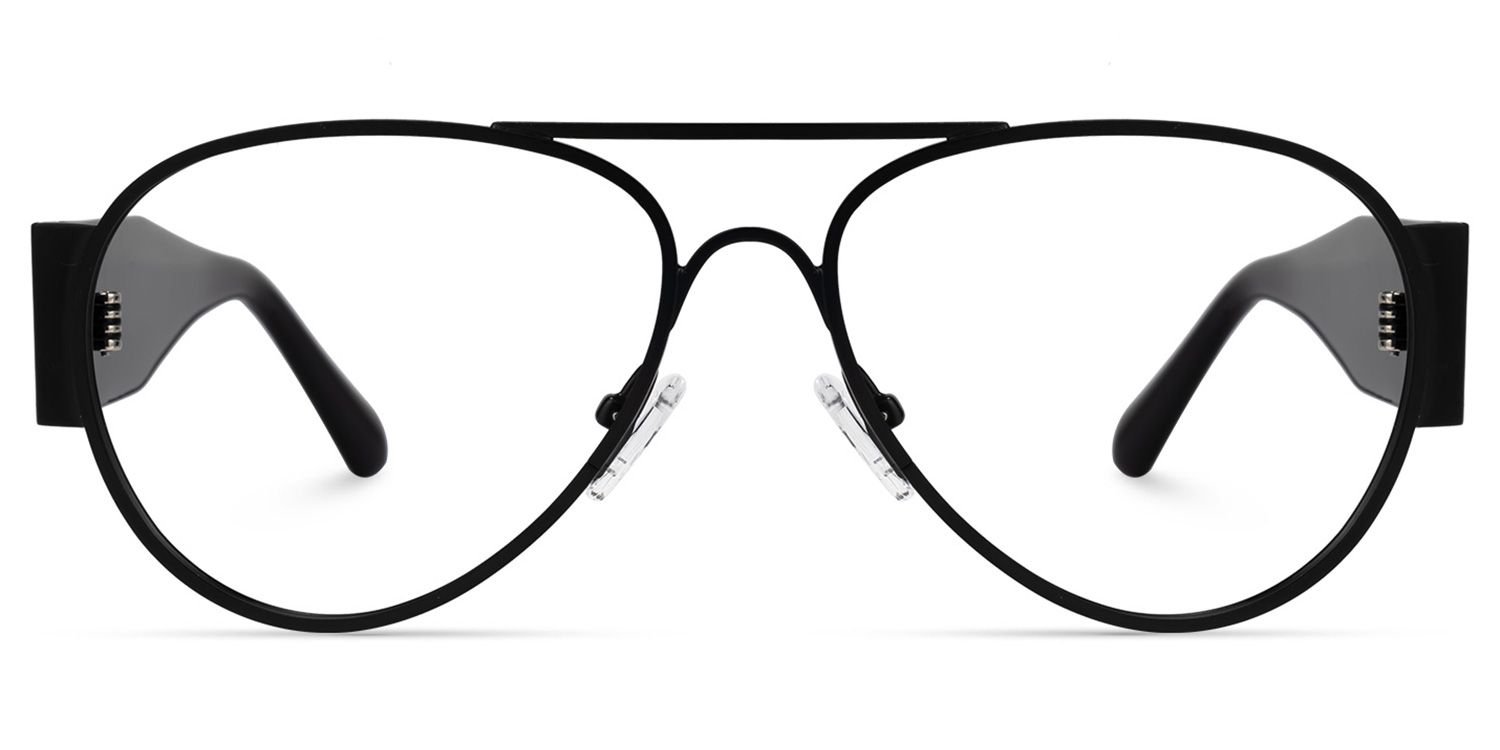 Novoa - Aviator Black Eyeglasses product detail 2