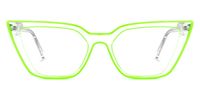 Lyuba - Rectangle Green Eyeglasses
