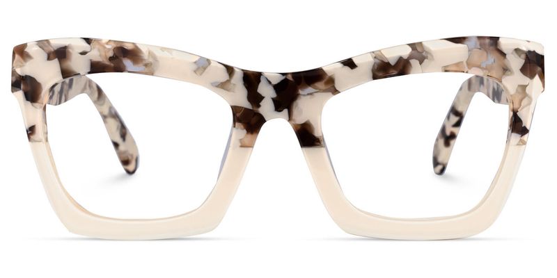 Sienna - Rectangle Light/Tortoise Eyeglasses