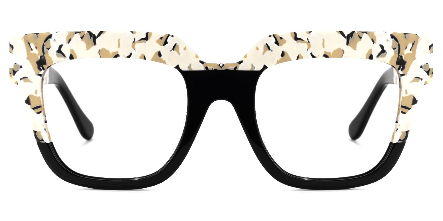 Yolanda - Square Black Eyeglasses product detail 2