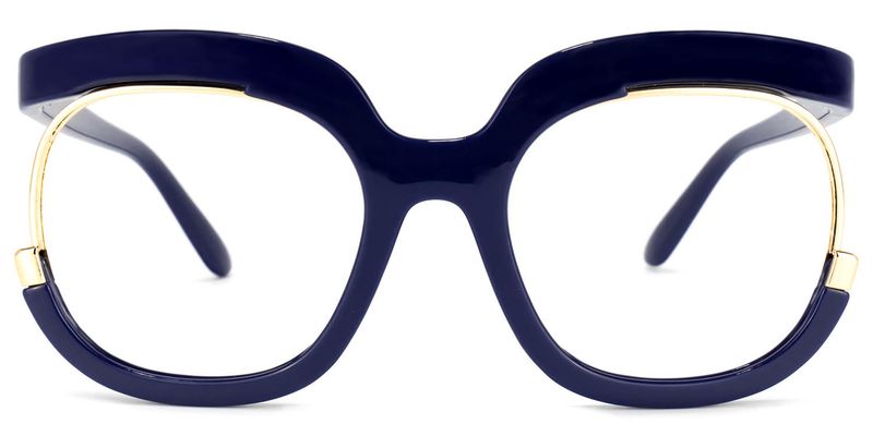 Fredia - Square Dark/Blue Eyeglasses
