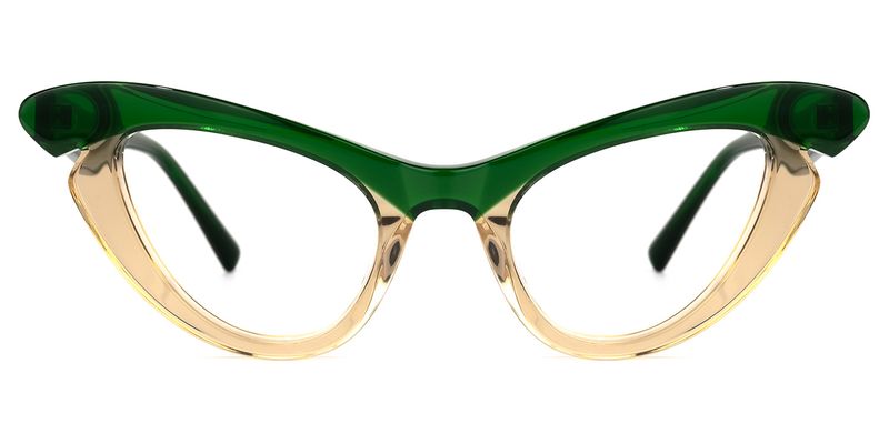 Blackwell - Browline Green Eyeglasses