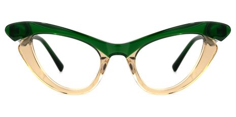Blackwell - Browline Green Eyeglasses