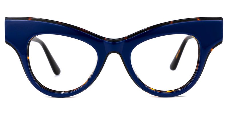 Bostick - Cat Eye Blue Eyeglasses