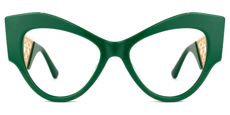 Johnsom - Butterfly Green Eyeglasses