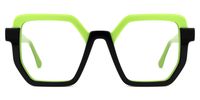 Mixon - Square Green Eyeglasses | Vooglam Angle View