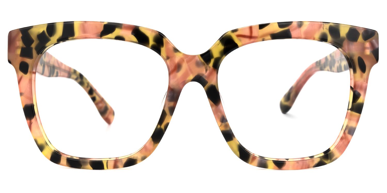 Martha - Square Floral Eyeglasses product detail 2