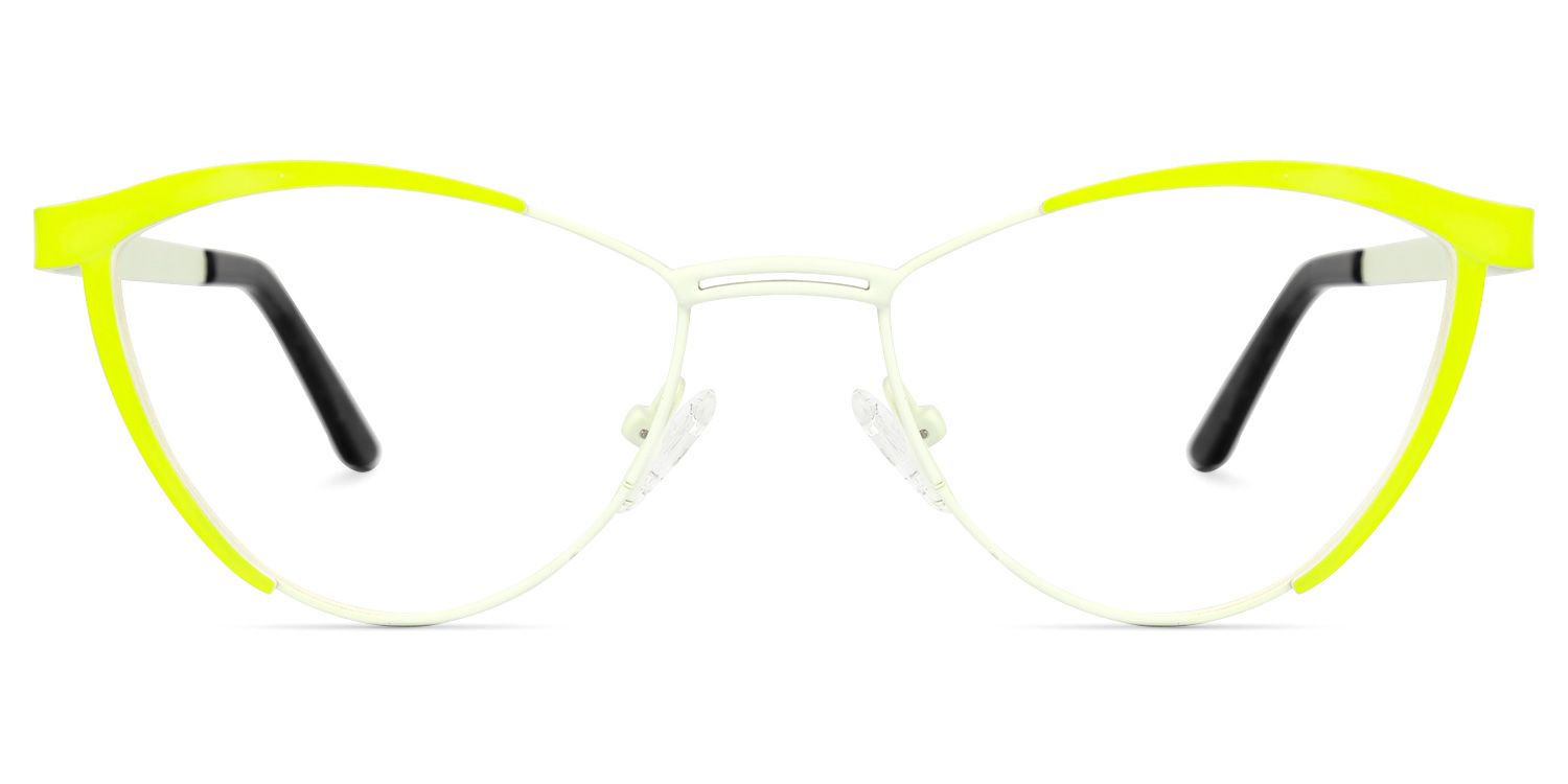 Sydney - Cat Eye Yellow Eyeglasses product detail 2