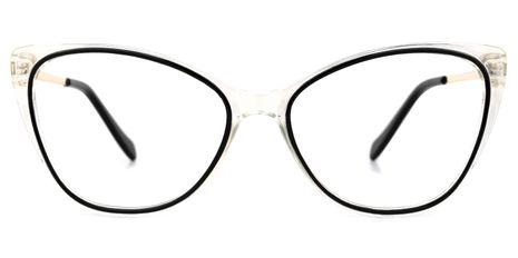 Mendoza - Cat Eye Black Eyeglasses