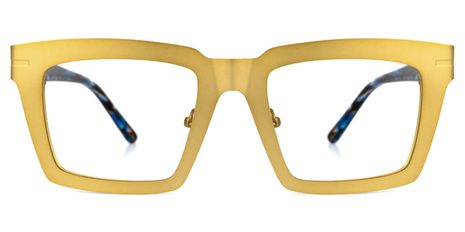 Arnal - Rectangle Gold Eyeglasses