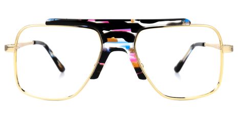 Frazier - Aviator Multicolor Eyeglasses