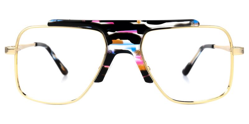 Frazier - Aviator Multicolor Eyeglasses