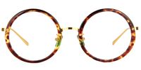 Kelly Round Tortoise Shell Eyeglasses - 1