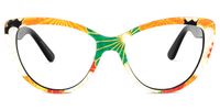 Cat Eye Black Eyeglasses | Vooglam.com Angle View