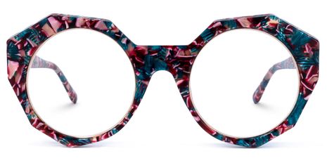 Odara - Geometric Floral Eyeglasses