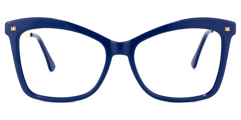 Libby - Butterfly Blue Eyeglasses