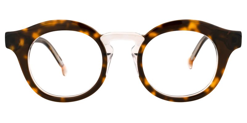 Carmona - Round Tortoise Eyeglasses