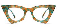 Gretchen - Geometric Floral Eyeglasses