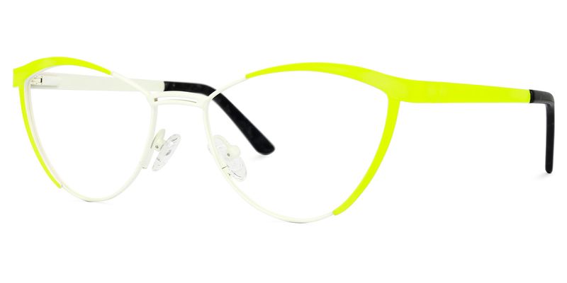 Sydney - Cat Eye Yellow Eyeglasses