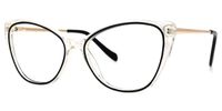 Mendoza - Cat Eye Black Eyeglasses - 2