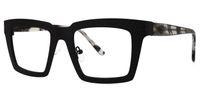 Arnal - Rectangle Black Eyeglasses - 2