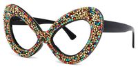 Staci - Cat Eye Multicolor Glitter Eyeglasses - 2