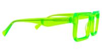 Cassiel - Rectangle Green Eyeglasses | Vooglam 
