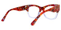 Holbrook - Square Floral Eyeglasses - 3