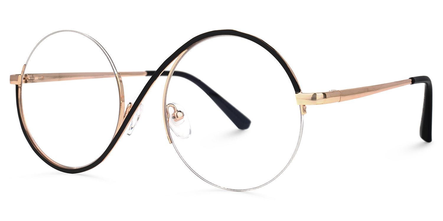 Manley - Round Black Eyeglasses From Vooglam. A fashionable frame with great quality and an affordable price.