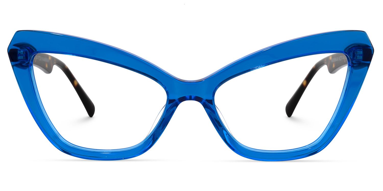Shaneika - Cat Eye Blue Eyeglasses product detail 2