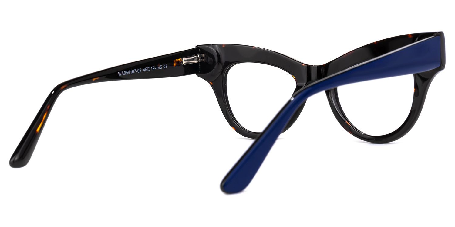 Bostick - Cat Eye Blue Eyeglasses product detail 3