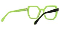 Mixon - Square Green Eyeglasses | Vooglam Side View
