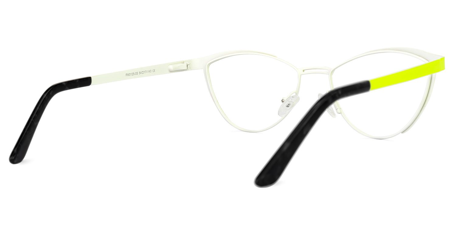 Sydney - Cat Eye Yellow Eyeglasses product detail 3