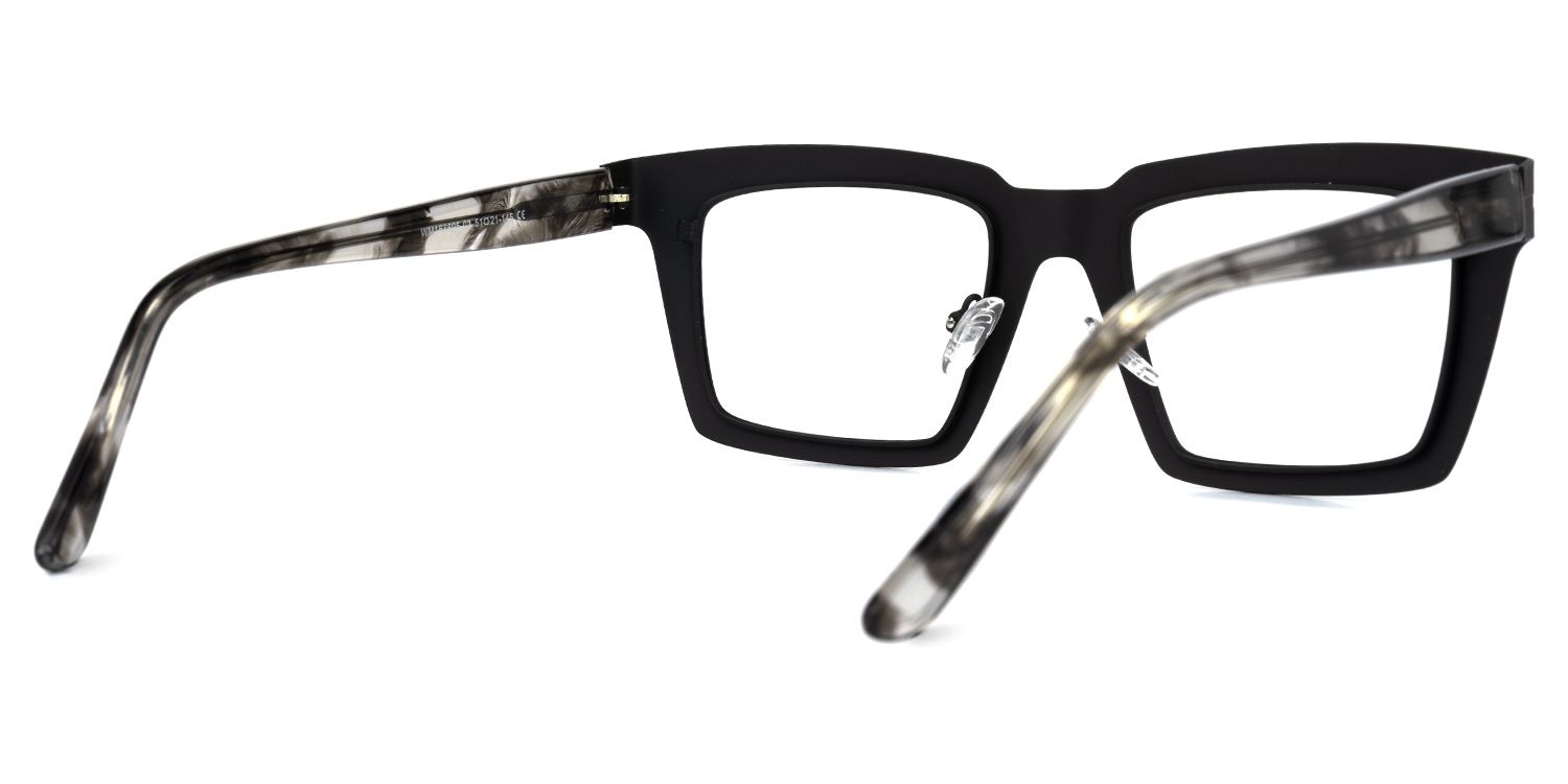 Arnal - Rectangle Black Eyeglasses product detail 3