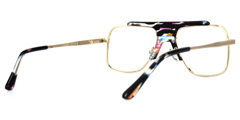 Frazier - Aviator Multicolor Eyeglasses - 3
