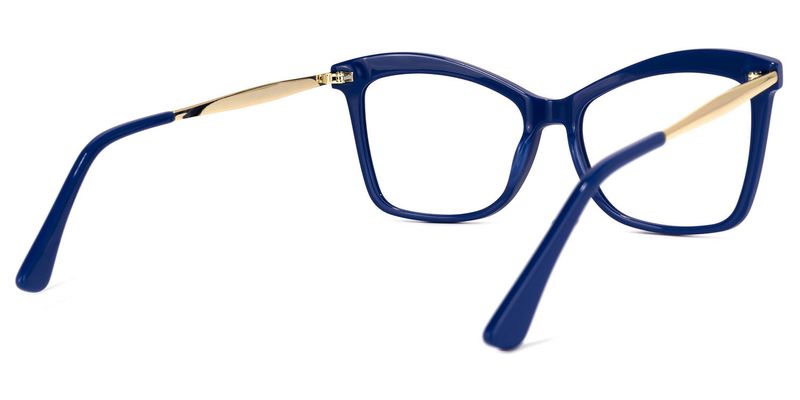 Libby - Butterfly Blue Eyeglasses - 3