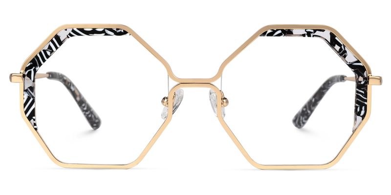 Scotto - Geometric Pattern Eyeglasses