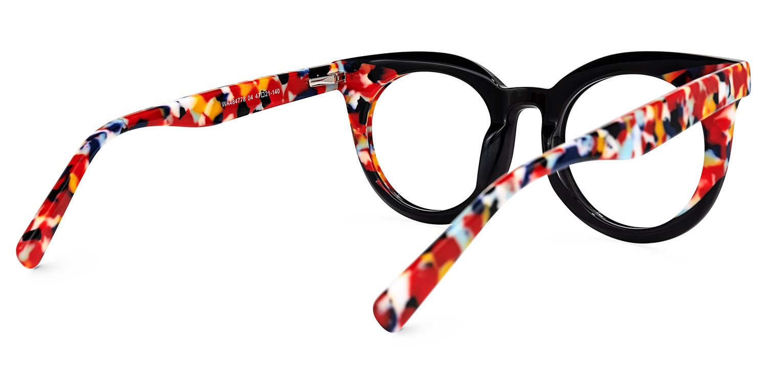 Elmore - Round Black Eyeglasses product detail 3