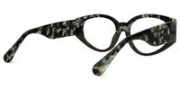 Durand - Geometric Floral Eyeglasses - 3