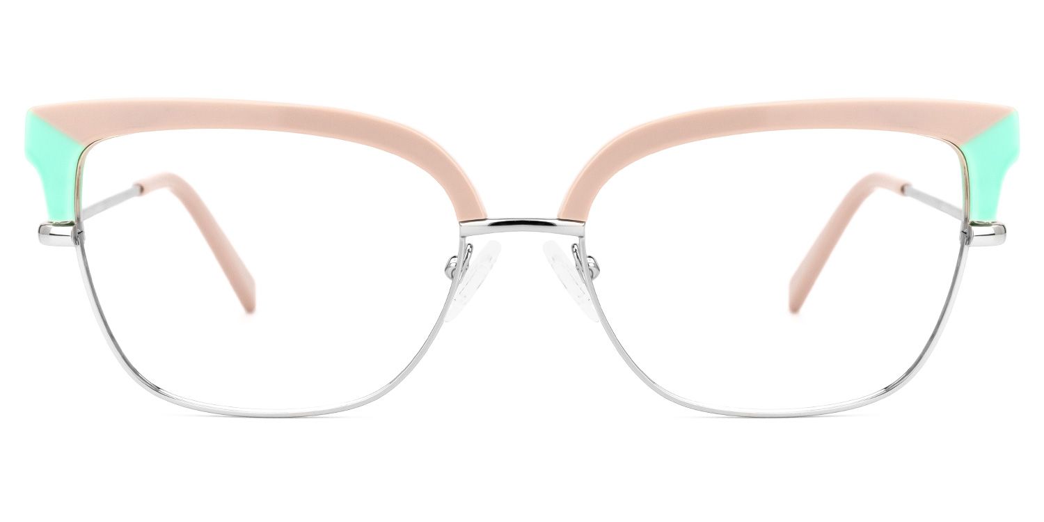 Tanai - Browline Pink Eyeglasses product detail 2