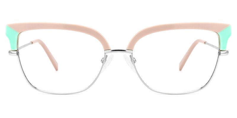 Tanai - Browline Pink Eyeglasses