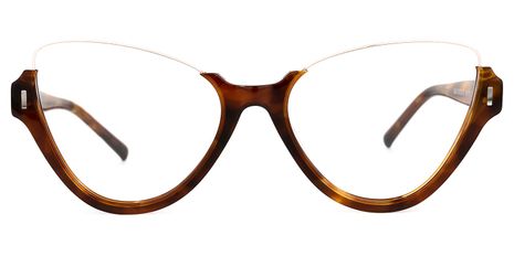 Omayra - Cat Eye Tortoise Eyeglasses