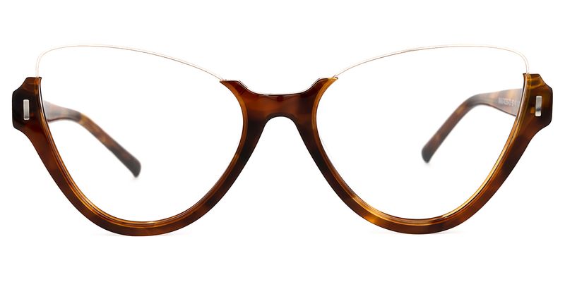 Omayra - Cat Eye Tortoise Eyeglasses