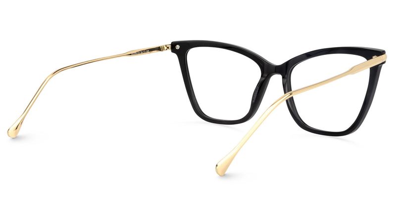 Hilary - Butterfly Black Eyeglasses - 3