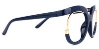Fredia - Square Dark/Blue Eyeglasses - 4