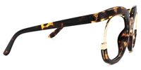 Fredia - Square Tortoise Eyeglasses | Vooglam 