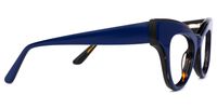 Bostick - Cat Eye Blue Eyeglasses - 4