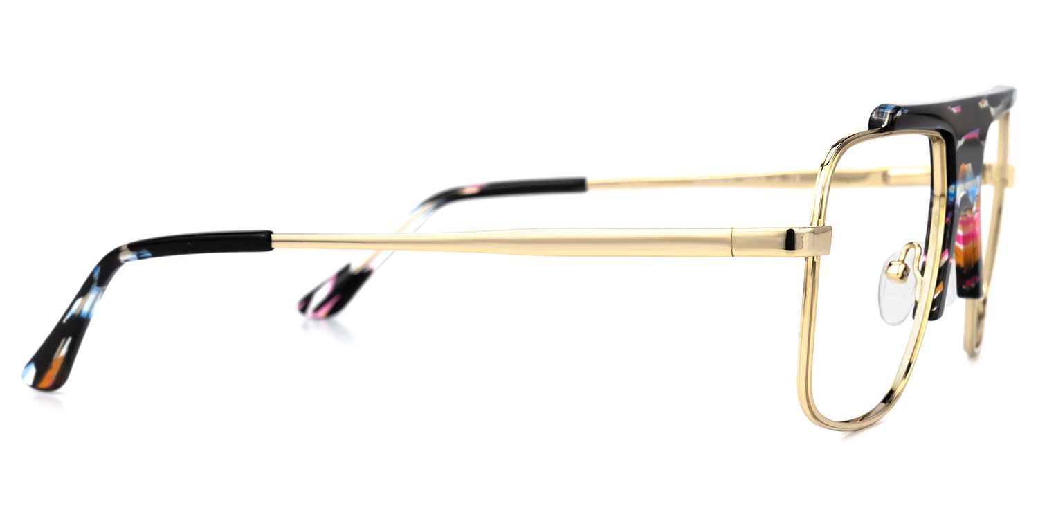 Frazier - Aviator Multicolor Eyeglasses - 4