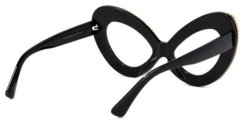 Staci - Cat Eye Multicolor Glitter Eyeglasses - 3